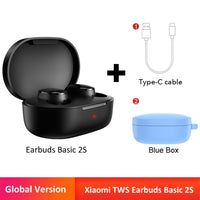 Xiaomi mi true wireless earbuds basic 2s Redmi AirDots 2s Bluetooth 5.0 touch control TWS earphone gaming mode USB C headphone