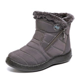Women Boots Waterproof Snow Boots Female Plush Winter Boots Women Warm Ankle Botas Mujer Winter Shoes Woman Plus Size 43