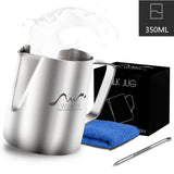 Stainless Steel Milk Frothing Pitcher Espresso Steaming Coffee Barista Latte Frother Cup Cappuccino Milk Jug Cream Froth Pitcher