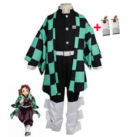 Kimetsu No Yaiba Demon Slayer Kids Cosplay Costume Halloween Carnival Gorgeous Funny Costume Nezuko Kids Wear