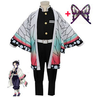 Kimetsu No Yaiba Demon Slayer Kids Cosplay Costume Halloween Carnival Gorgeous Funny Costume Nezuko Kids Wear