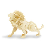Kids 3D Wooden Puzzle Toy Military Series Tank Vehicle Animals Model Set Creative Assembled Education Toys For Children