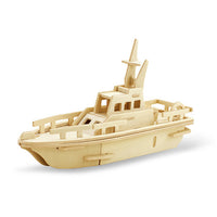 Kids 3D Wooden Puzzle Toy Military Series Tank Vehicle Animals Model Set Creative Assembled Education Toys For Children