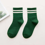 New Butterfly Socks Women Streetwear Harajuku Crew Kawaii Stripe Fashion Ankle Funny Cotton Embroidered Expression