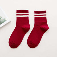 New Butterfly Socks Women Streetwear Harajuku Crew Kawaii Stripe Fashion Ankle Funny Cotton Embroidered Expression