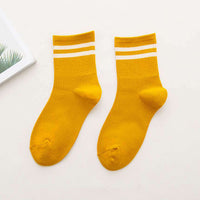 New Butterfly Socks Women Streetwear Harajuku Crew Kawaii Stripe Fashion Ankle Funny Cotton Embroidered Expression