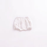 Infant Kids Harem Pants Cotton Linen Shorts Newborn Baby Boys Girls Short Trousers PP Pants Diaper Covers Bloomers 0-24 months