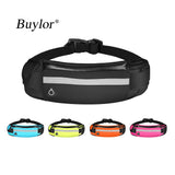 Buylor Sports Waist Pack Women Men Running Belt Waist Bag Waterproof Fanny Pack Wallet Men Pouch Belt Portable Phone Holder Gym