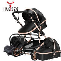 Poussette Stroller 3 in 1 Portable Travel Baby Carriage Folding Prams Aluminum Frame High Landscape Car for Newborn  Babyboomer