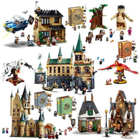 Newest Harris Forbidden Forest Umbridge's Encounter Tower 4 Privet Drive Attack on The Burrow Hedwig Building Blocks Toys Gifts