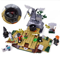 Newest Harris Forbidden Forest Umbridge's Encounter Tower 4 Privet Drive Attack on The Burrow Hedwig Building Blocks Toys Gifts