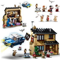 Newest Harris Forbidden Forest Umbridge's Encounter Tower 4 Privet Drive Attack on The Burrow Hedwig Building Blocks Toys Gifts