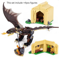 Newest Harris Forbidden Forest Umbridge's Encounter Tower 4 Privet Drive Attack on The Burrow Hedwig Building Blocks Toys Gifts