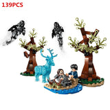 Newest Harris Forbidden Forest Umbridge's Encounter Tower 4 Privet Drive Attack on The Burrow Hedwig Building Blocks Toys Gifts