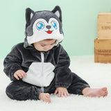 Winter Baby Clothes Panda Rabbit Romper Boy Costume Newborn Romper For Bebes Clothing Kids Girl Jumpsuit Toddler Infant Sleepers