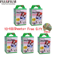 10/20/40/60/80/100 sheets Fujifilm instax mini 11 9 3 Inch white Edge films for Instant Camera mini 8 7s 25 50s 90 Photo paper