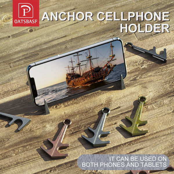 OATSBASF Universal Metal Phone Holder For iPhone 12 13 Pro Max Xiaomi Tablet iPad Mobile Phone Holder Portable Cell Phone Stand