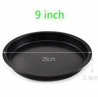 5/6/7/8/9/10 Inch Non-stick Cake Pan PIZZA Pan Household Baking Pan Baking Mold Baking Pan Loose Bottom PIZZA Pan