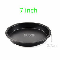 5/6/7/8/9/10 Inch Non-stick Cake Pan PIZZA Pan Household Baking Pan Baking Mold Baking Pan Loose Bottom PIZZA Pan