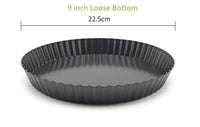 5/6/7/8/9/10 Inch Non-stick Cake Pan PIZZA Pan Household Baking Pan Baking Mold Baking Pan Loose Bottom PIZZA Pan