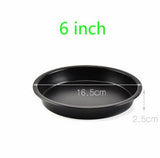 5/6/7/8/9/10 Inch Non-stick Cake Pan PIZZA Pan Household Baking Pan Baking Mold Baking Pan Loose Bottom PIZZA Pan