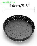 5/6/7/8/9/10 Inch Non-stick Cake Pan PIZZA Pan Household Baking Pan Baking Mold Baking Pan Loose Bottom PIZZA Pan