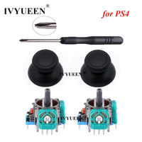 IVYUEEN 3D Analog Joystick Sensor Module Potentiometer Thumb Stick for Sony PlayStation 4 PS4 Pro Slim Controller Repair Parts