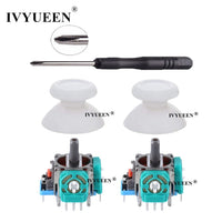 IVYUEEN 3D Analog Joystick Sensor Module Potentiometer Thumb Stick for Sony PlayStation 4 PS4 Pro Slim Controller Repair Parts
