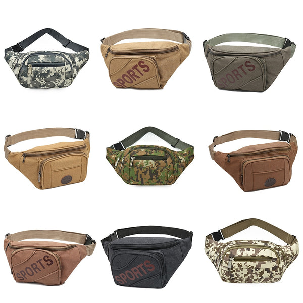 ~BIG SALE ~Tactical Men Waist Pack Bum Bag Pouch Waterproof Military Male Belt Waist Packs Oxford Mobile Phone Wallet Travel Bag