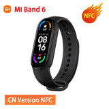 Global Version Xiaomi Mi Band 6 Smart Bracelet 1.56&quot;AMOLED Screen miBand 6 Heart Rate Fitness Traker Bluetooth 5 ATM Waterproof