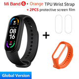 Global Version Xiaomi Mi Band 6 Smart Bracelet 1.56&quot;AMOLED Screen miBand 6 Heart Rate Fitness Traker Bluetooth 5 ATM Waterproof