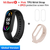 Global Version Xiaomi Mi Band 6 Smart Bracelet 1.56&quot;AMOLED Screen miBand 6 Heart Rate Fitness Traker Bluetooth 5 ATM Waterproof