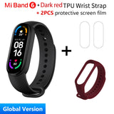 Global Version Xiaomi Mi Band 6 Smart Bracelet 1.56&quot;AMOLED Screen miBand 6 Heart Rate Fitness Traker Bluetooth 5 ATM Waterproof