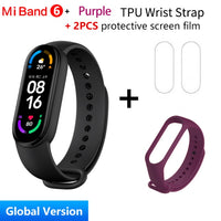 Global Version Xiaomi Mi Band 6 Smart Bracelet 1.56&quot;AMOLED Screen miBand 6 Heart Rate Fitness Traker Bluetooth 5 ATM Waterproof