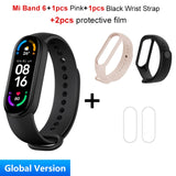 Global Version Xiaomi Mi Band 6 Smart Bracelet 1.56&quot;AMOLED Screen miBand 6 Heart Rate Fitness Traker Bluetooth 5 ATM Waterproof