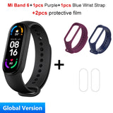 Global Version Xiaomi Mi Band 6 Smart Bracelet 1.56&quot;AMOLED Screen miBand 6 Heart Rate Fitness Traker Bluetooth 5 ATM Waterproof