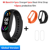 Global Version Xiaomi Mi Band 6 Smart Bracelet 1.56&quot;AMOLED Screen miBand 6 Heart Rate Fitness Traker Bluetooth 5 ATM Waterproof