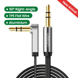 Ugreen Aux Cable Jack 3.5mm Audio Cable for iPhone 3.5 mm Male Cable Aux for Computer Headphone Xiaomi Laptop Car 3.5 Jack Cable