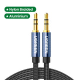 Ugreen Aux Cable Jack 3.5mm Audio Cable for iPhone 3.5 mm Male Cable Aux for Computer Headphone Xiaomi Laptop Car 3.5 Jack Cable