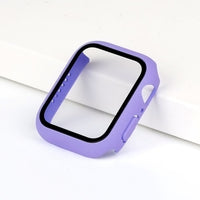 Glass + Cover For Apple Watch case 7/6/SE/5/4/3/2/1 iWatch 42mm 38mm bumper Tempered Glass for apple watch 44mm 40mm 45mm 41mm