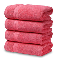 SEMAXE40*70 Paper Towel Premium Set Is Suitable for Bathroom SPA High Water Absorption Rate Soft and Non-fading Four Towel Gift