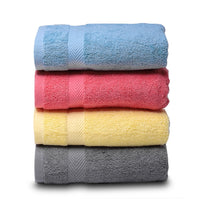 SEMAXE40*70 Paper Towel Premium Set Is Suitable for Bathroom SPA High Water Absorption Rate Soft and Non-fading Four Towel Gift