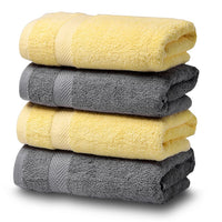 SEMAXE40*70 Paper Towel Premium Set Is Suitable for Bathroom SPA High Water Absorption Rate Soft and Non-fading Four Towel Gift