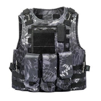 USMC Airsoft Military Tactical Vest Molle Combat Assault Plate Carrier Tactical Vest 7 Colors CS Outdoor Clothing Hunting Vest