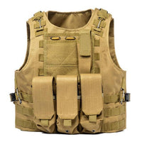 USMC Airsoft Military Tactical Vest Molle Combat Assault Plate Carrier Tactical Vest 7 Colors CS Outdoor Clothing Hunting Vest