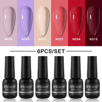 Gel Nail Polish Set NAILWIND Gel Polish Set Nail kits Semi Permanent Varnish Nail Polish Manicure set Gel Polish Gel Nail kits