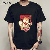 Shiba Inu Japanese Printed Funny Men/Women Tshirt Anime Shirt Oversized Clothes O-Neck Funny T Shirts for Men Tops Tees 2021