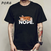 Shiba Inu Japanese Printed Funny Men/Women Tshirt Anime Shirt Oversized Clothes O-Neck Funny T Shirts for Men Tops Tees 2021