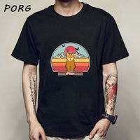 Shiba Inu Japanese Printed Funny Men/Women Tshirt Anime Shirt Oversized Clothes O-Neck Funny T Shirts for Men Tops Tees 2021