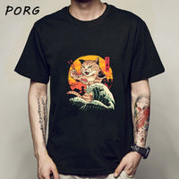 Shiba Inu Japanese Printed Funny Men/Women Tshirt Anime Shirt Oversized Clothes O-Neck Funny T Shirts for Men Tops Tees 2021